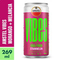Cerveja Amstel Vibes Morango e Melancia Lata 269ml