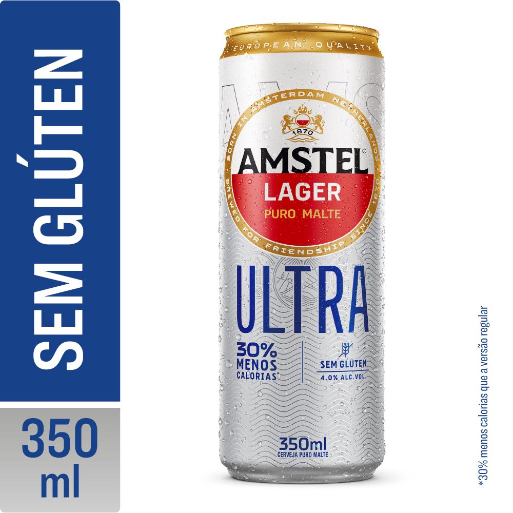 Cerveja Amstel Ultra Lata 473ml