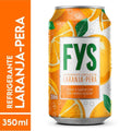 Refrigerante FYs Laranja-Pera Lata 350ml
