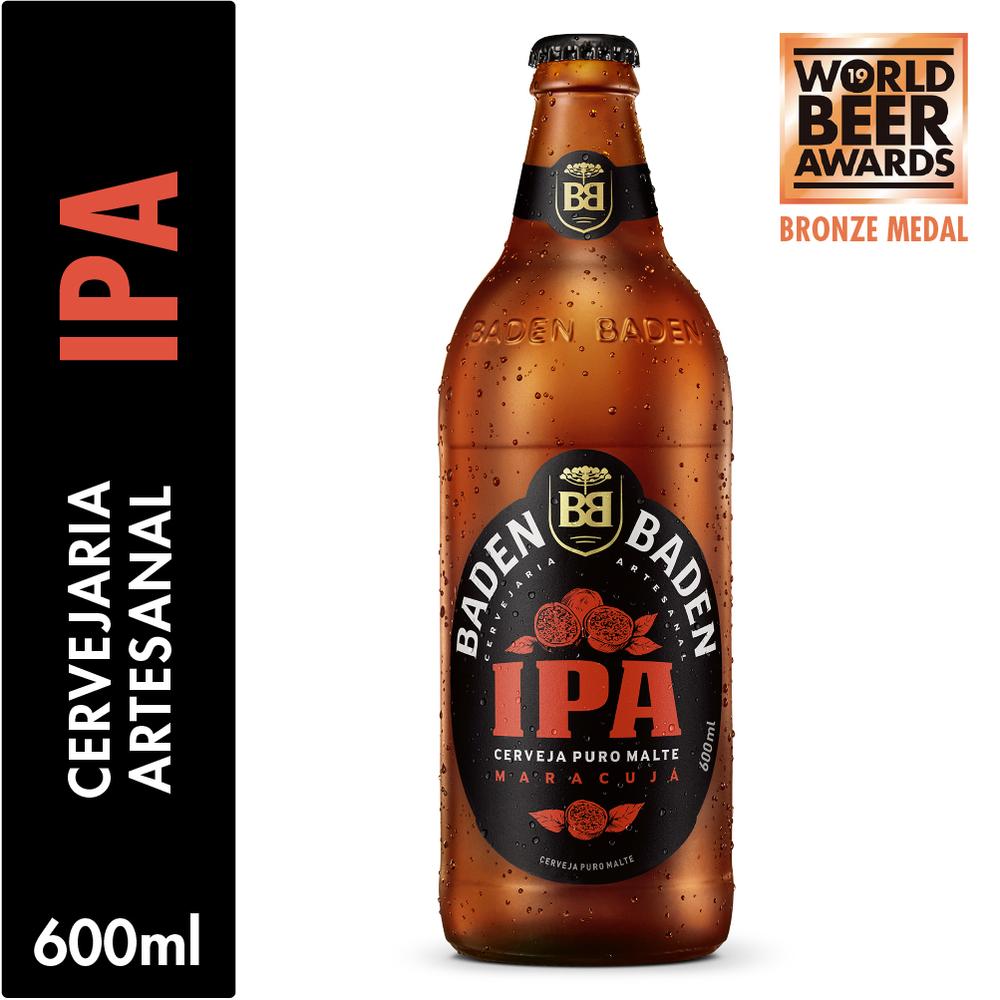 Cerveja Baden Baden American IPA Garrafa 600ml