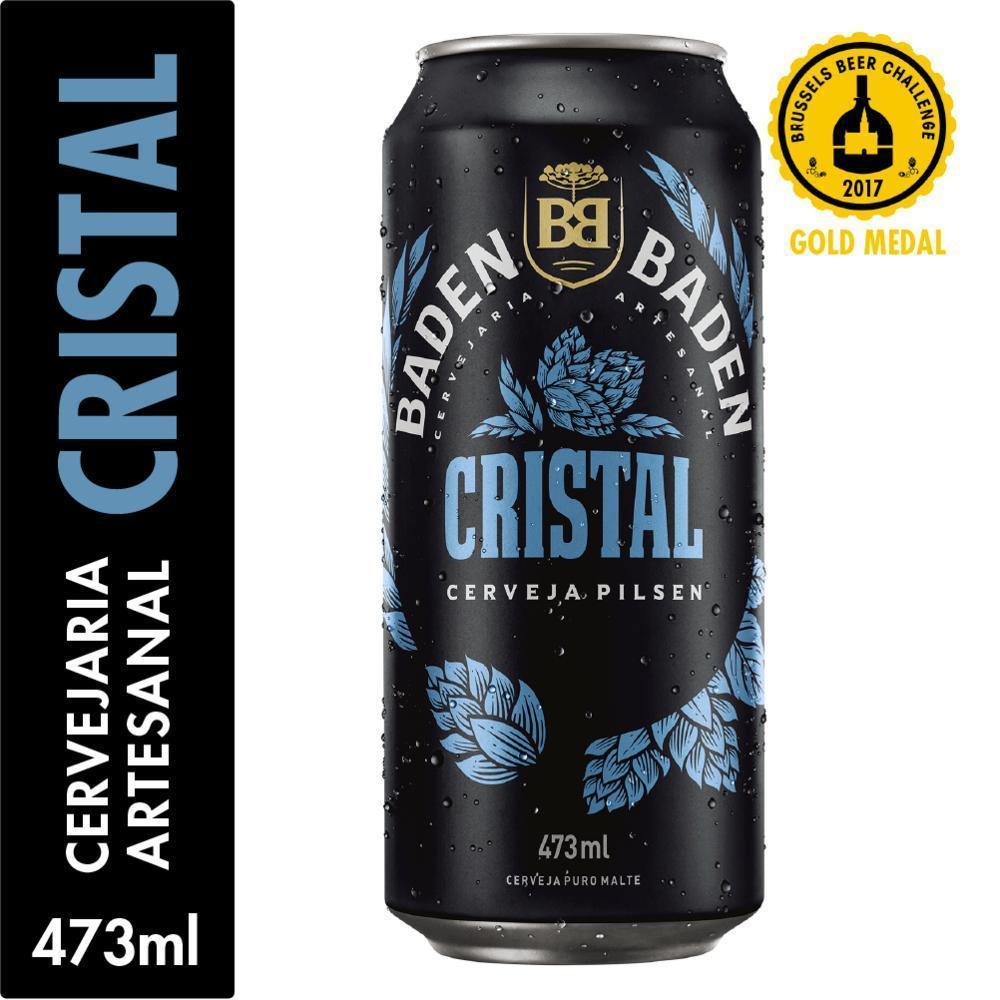 Cerveja Baden Baden Pilsen Cristal Lata 473ml