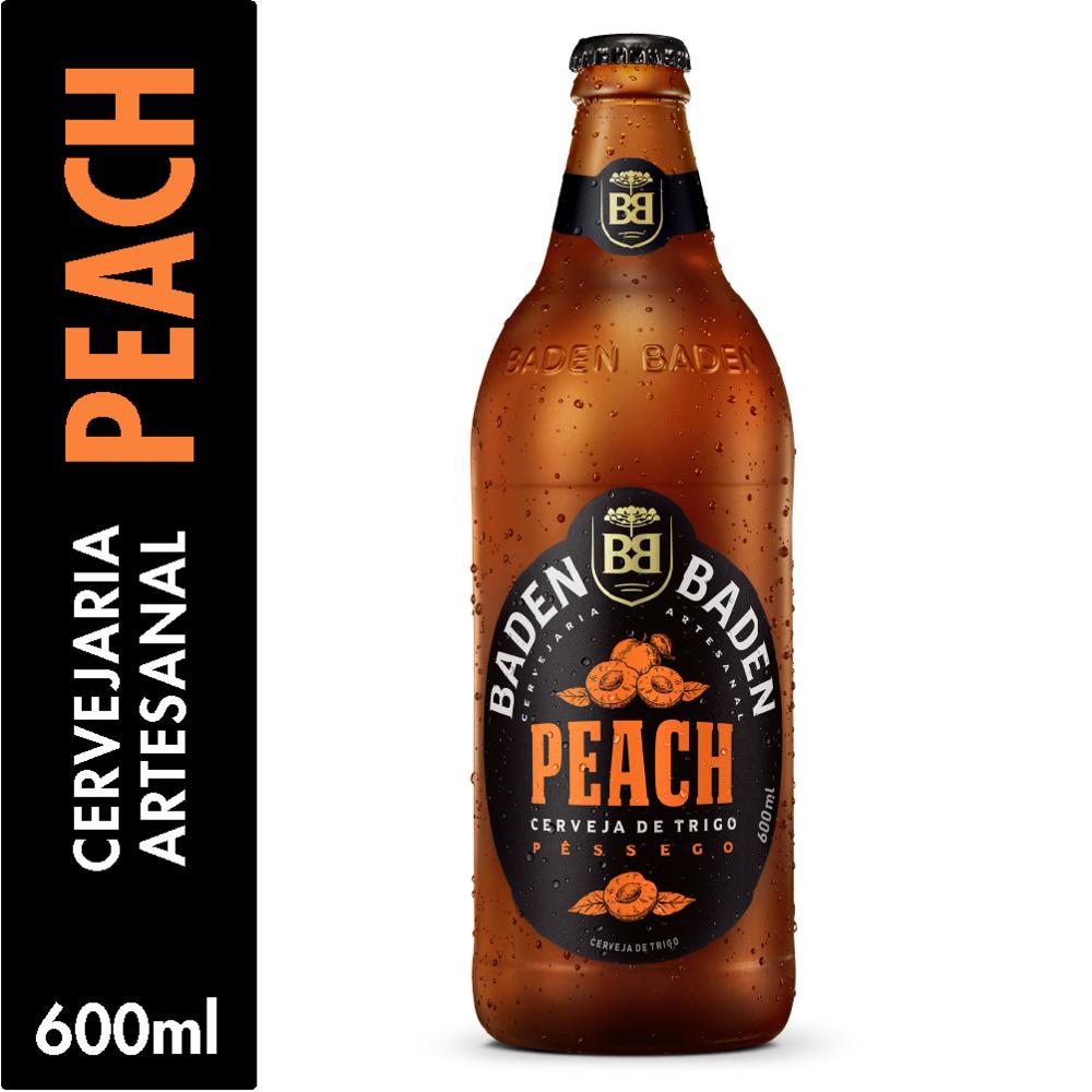 Cerveja Baden Baden Peach Garrafa 600ml