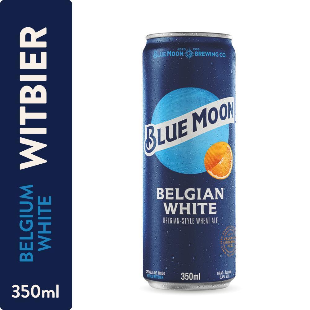 Cerveja Blue Moon Witbier Lata 350ml