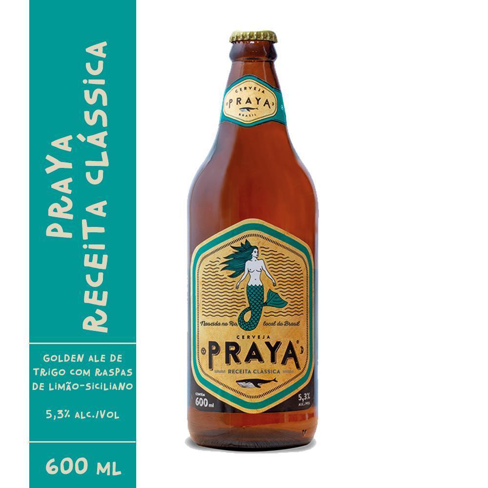 Cerveja Praya Receita Clássica Garrafa 600ml