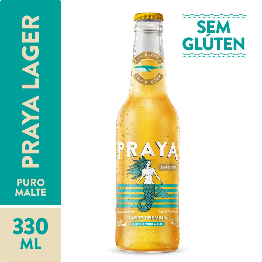 Cerveja Praya Lager Long Neck 330ml