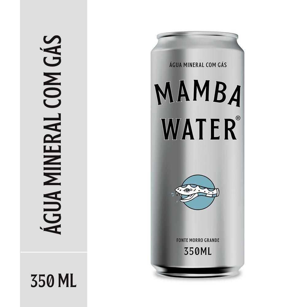 Água Mineral Mamba Water Com Gás 350ml